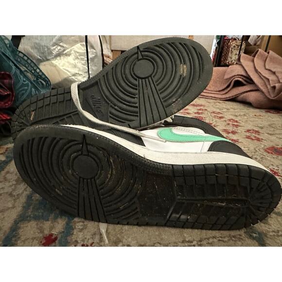 Air Jordan Multicolor 1 Mid Glow Lace Up Sneaker Shoes Size 5 - Picture 11 of 12